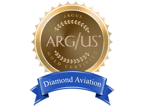 Diamond Aviation ARGUS Gold Certified Logo